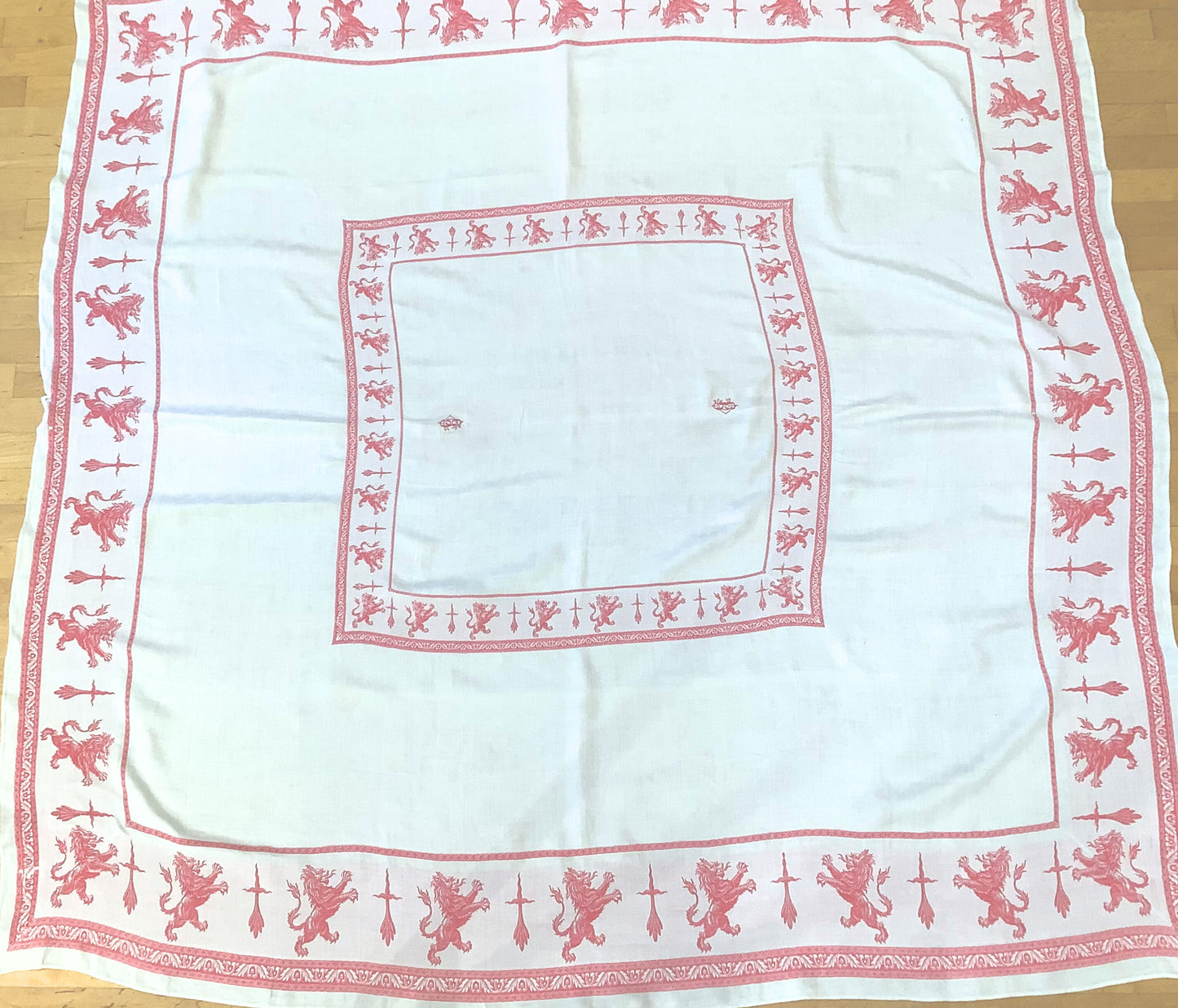 Antique Linen Tablecloth