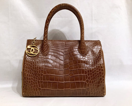 Chanel Alligator Handbag
