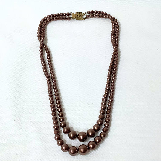 Vintage Double Stand Necklace