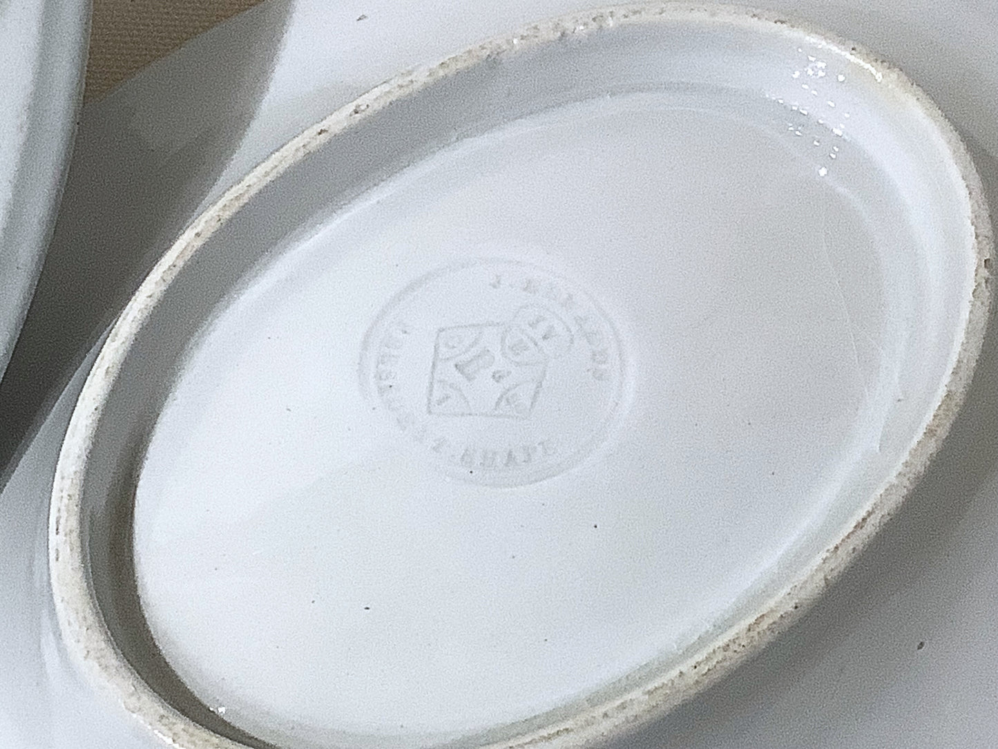 Ironstone Relish Dish