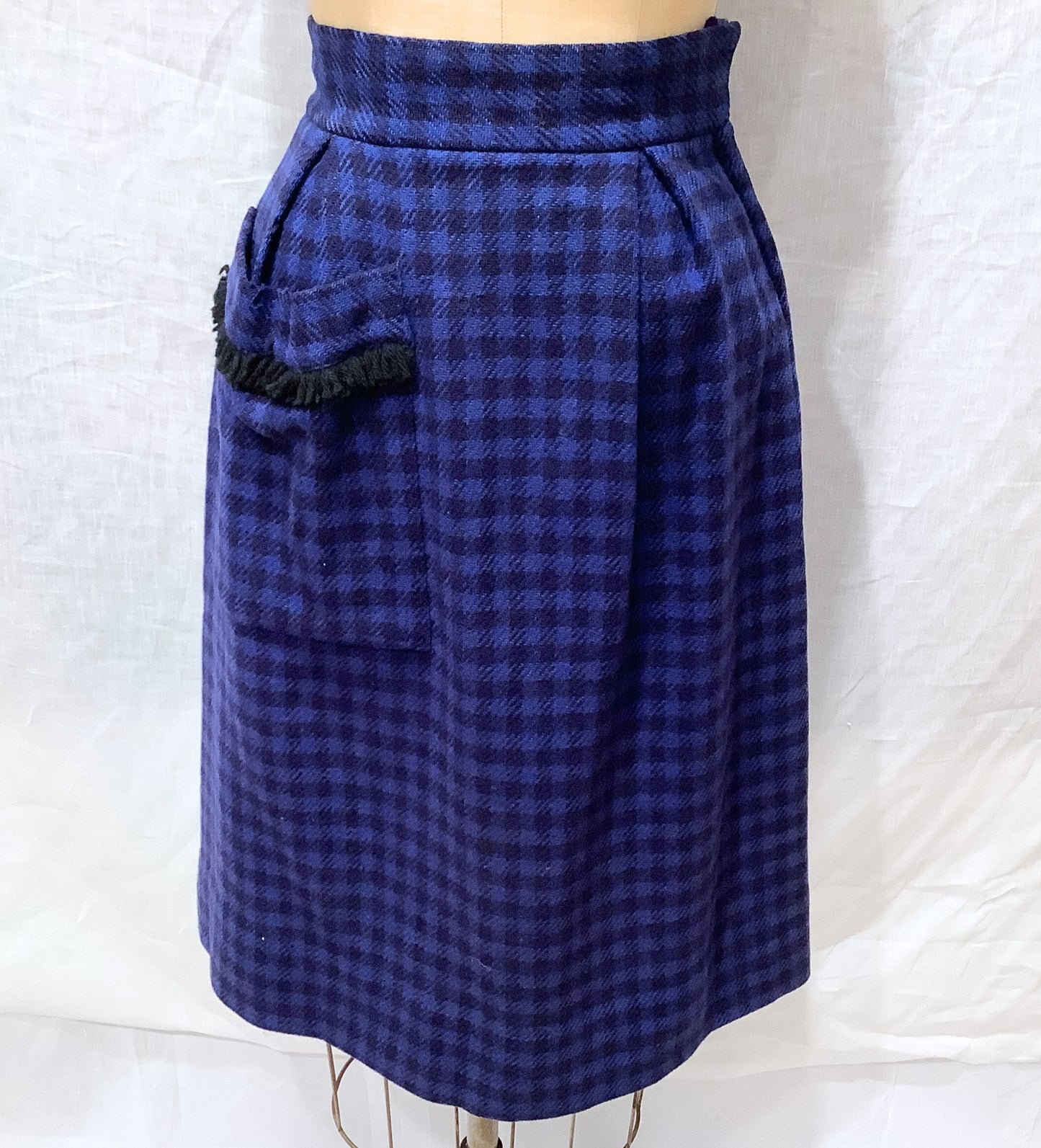 Vintage Plaid Skirt