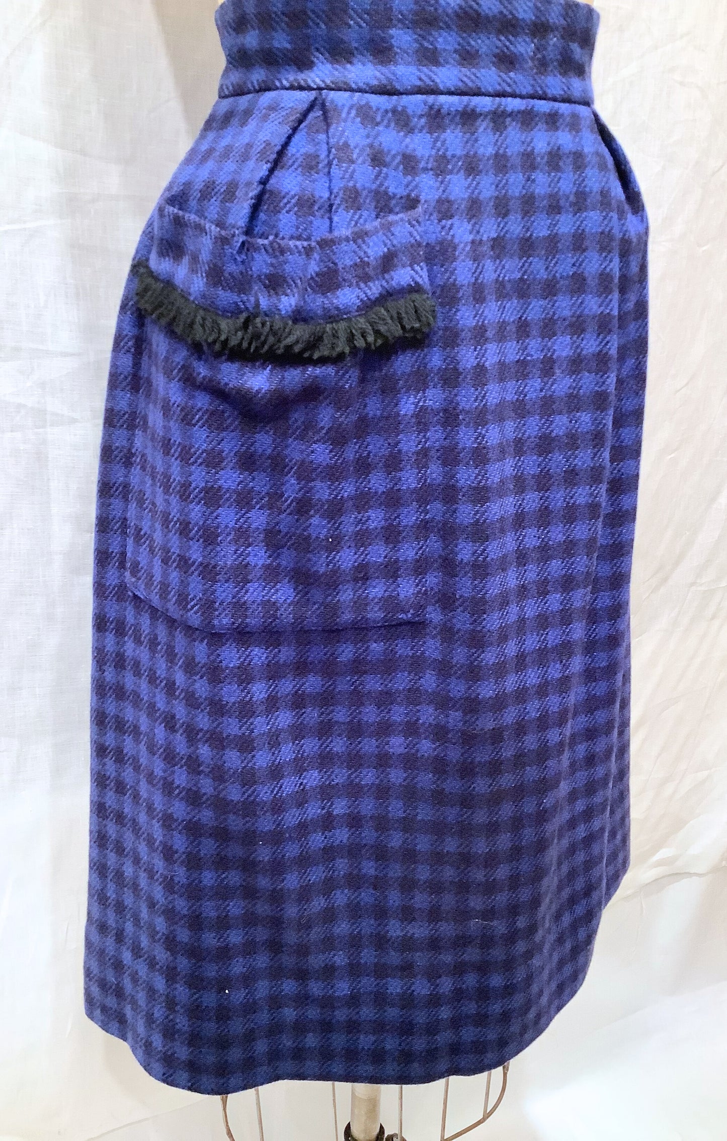 Vintage Plaid Skirt