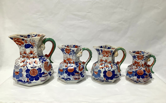 19th C Set of Pitchers