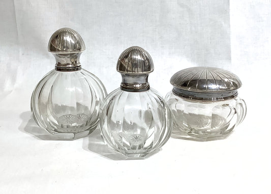 Antique Vanity Jars