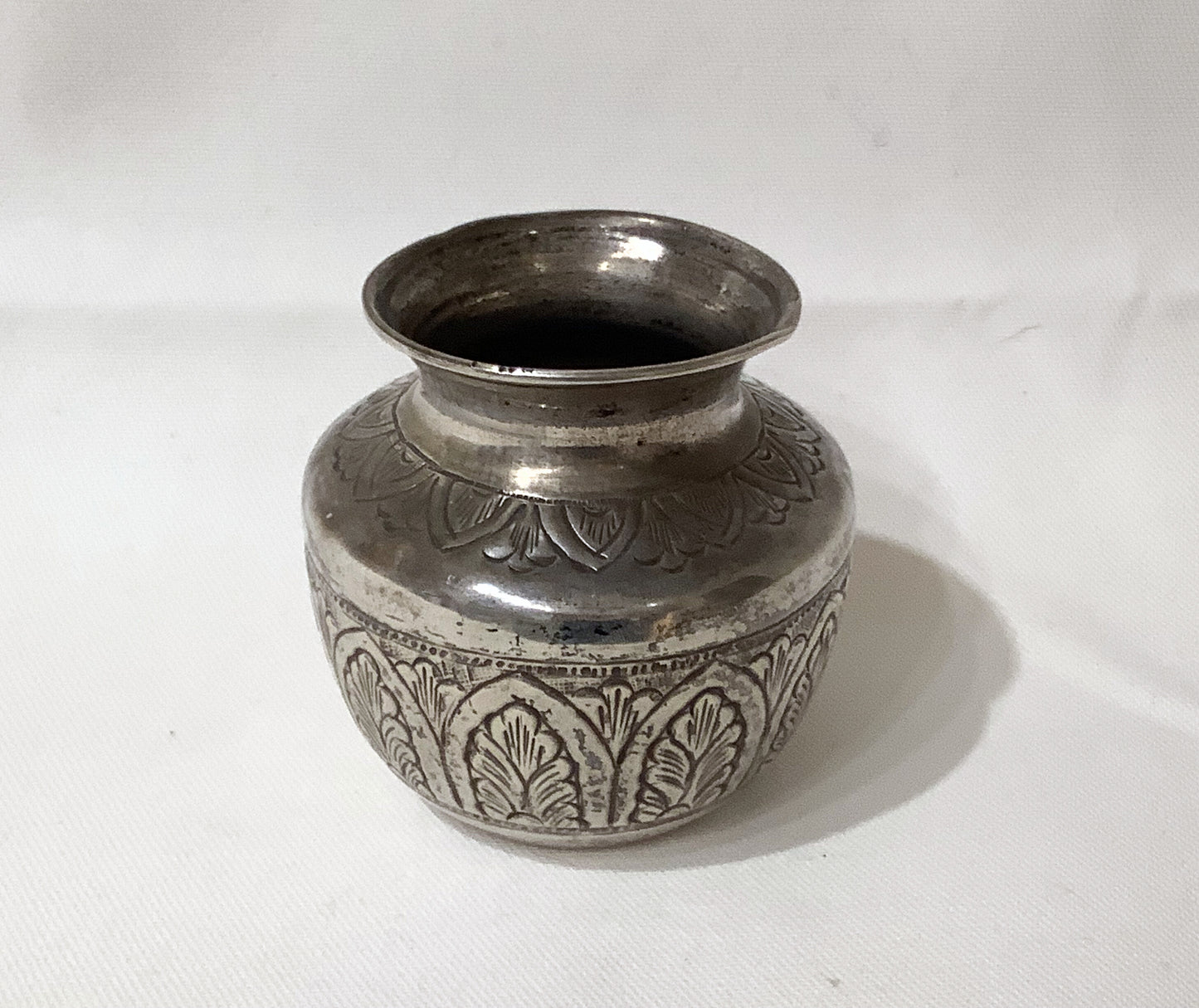 Silver Plate Vase