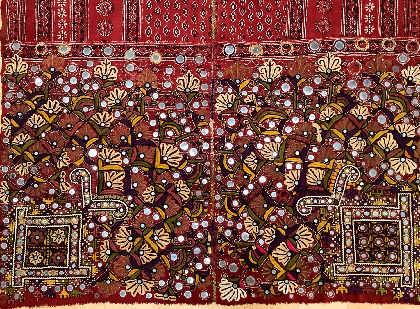 Vintage Shisha Embroidered Textile