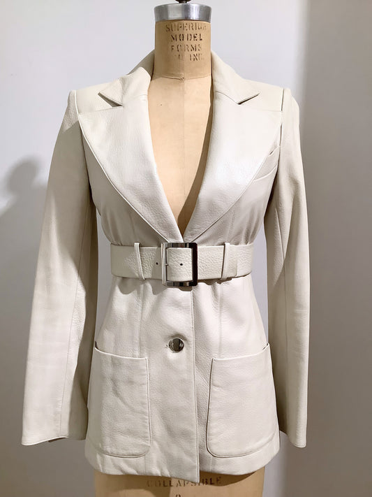 Vintage Chanel Leather Jacket