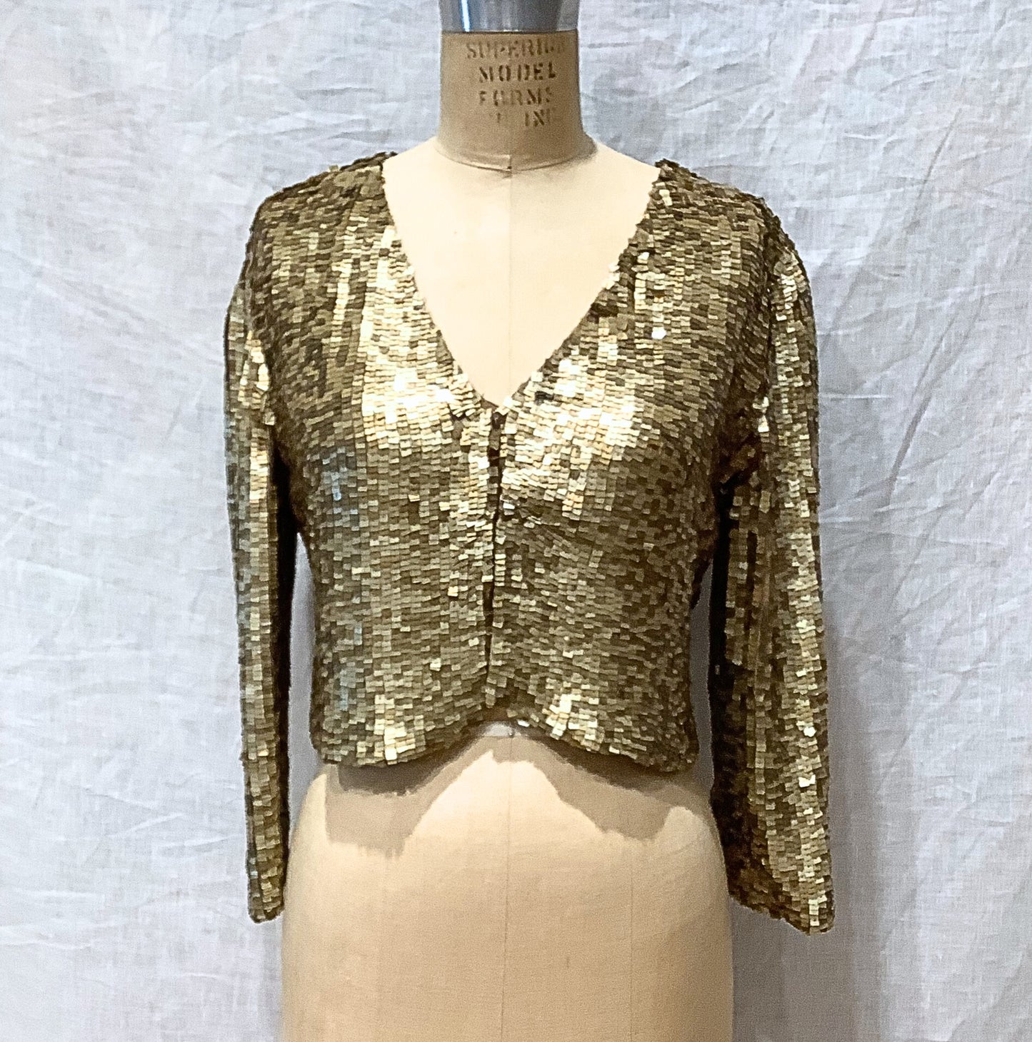 Vintage Sequin Top