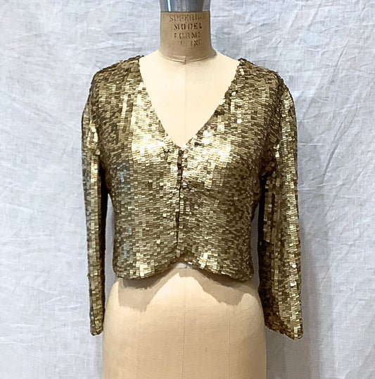Vintage Sequin Top