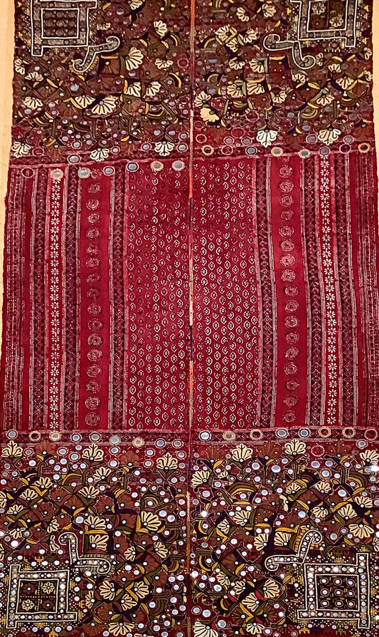 Vintage Shisha Embroidered Textile