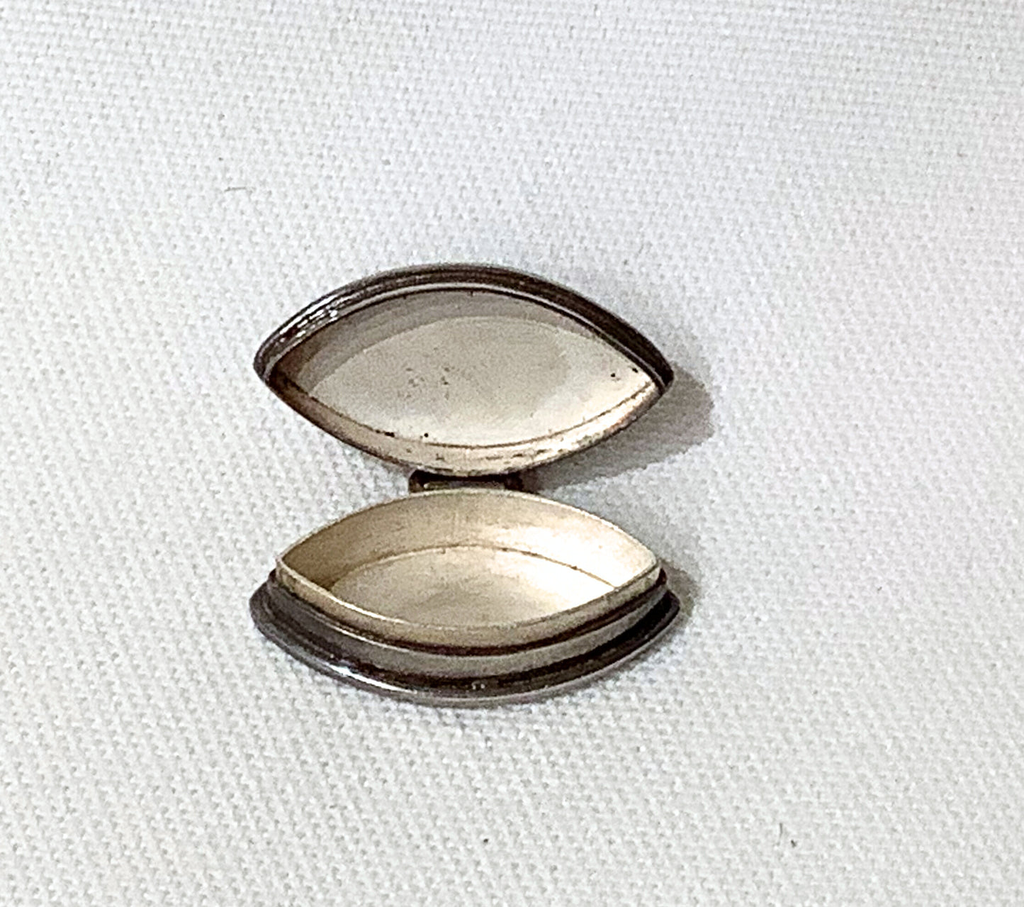 Sterling Silver Pill Box with Lapis