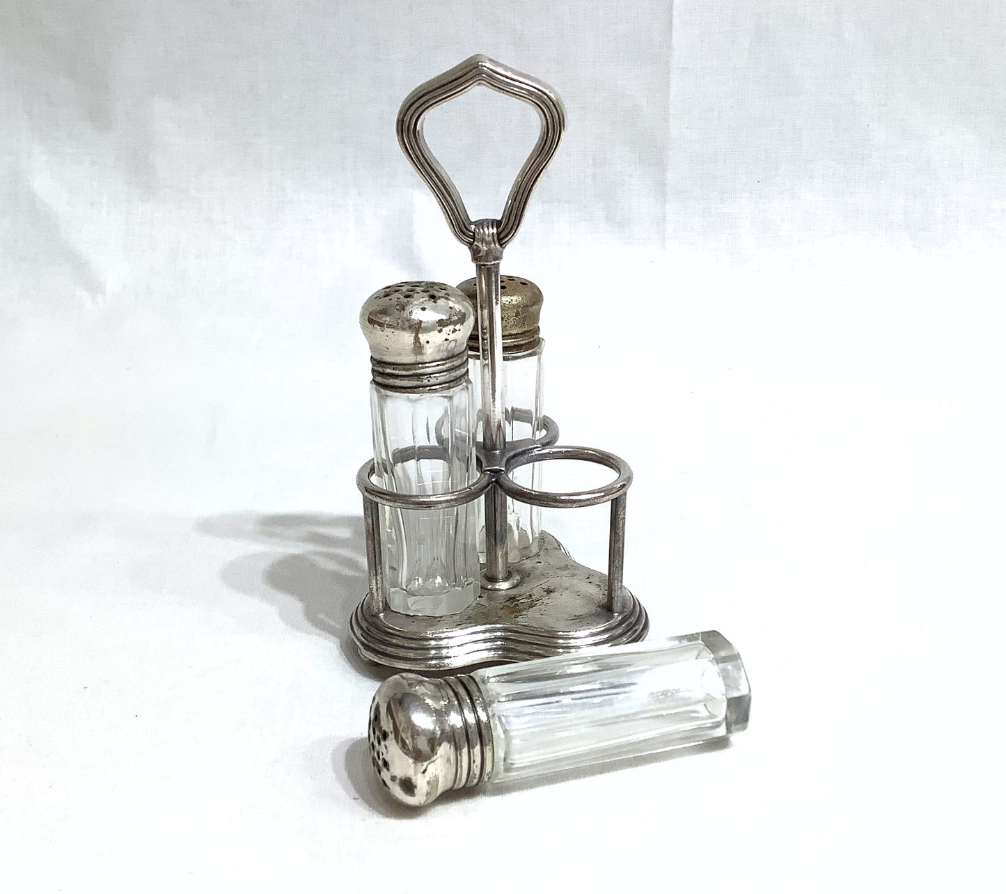 Antiques Salt and Pepper Service