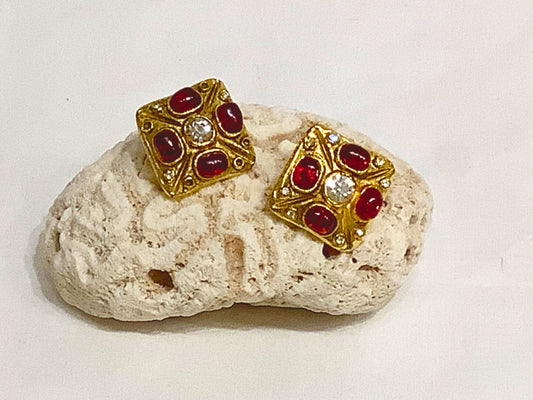 Vintage Chanel Clip Earrings