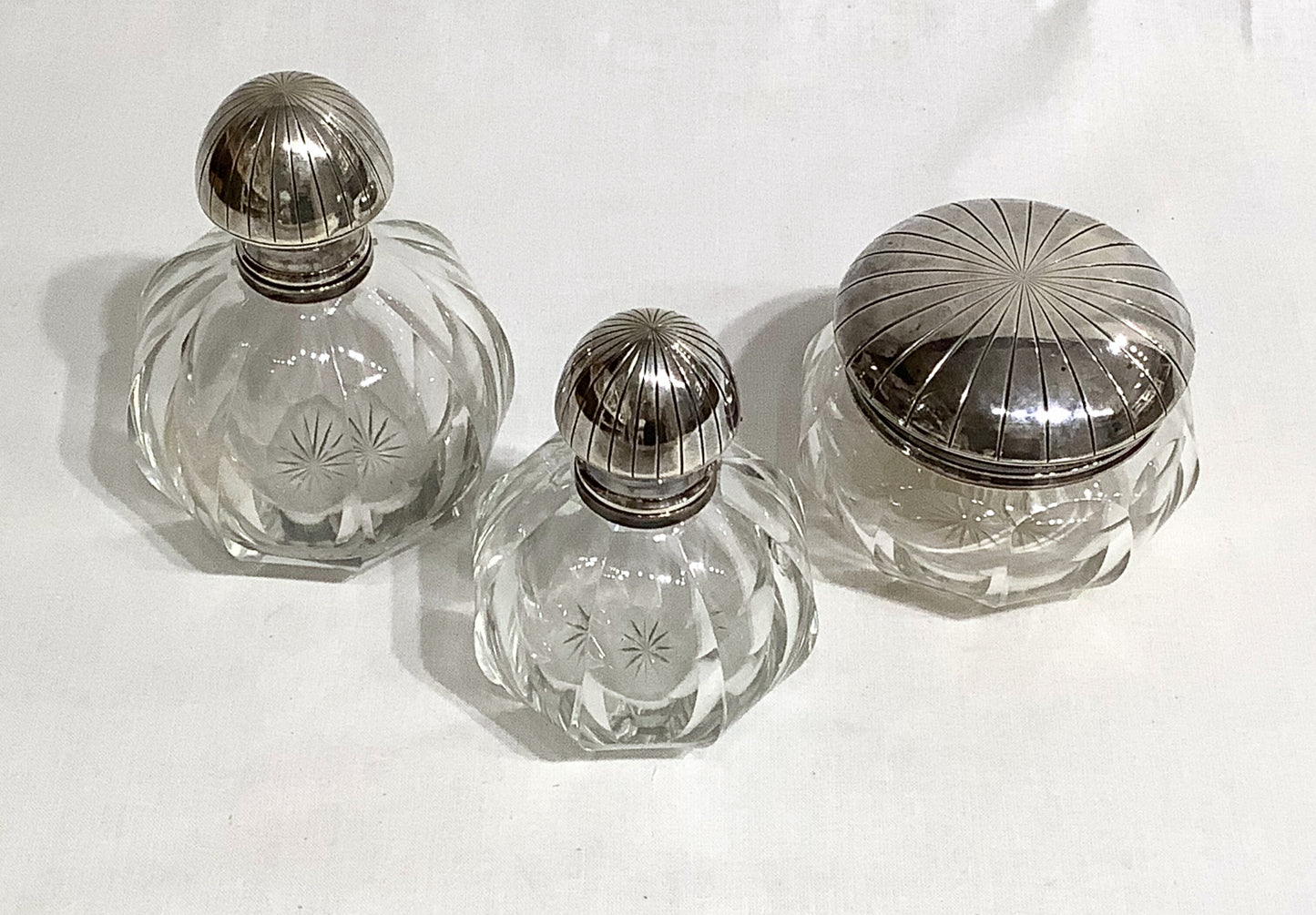 Antique Vanity Jars
