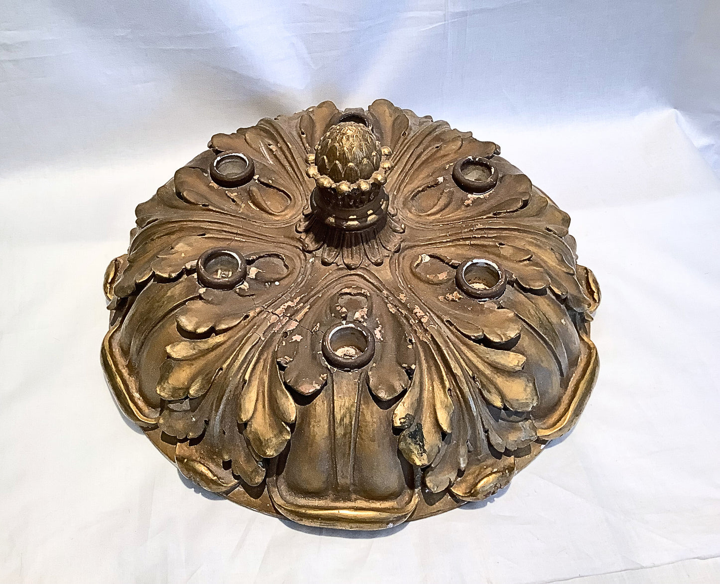 Victorian Ceiling Medallion / Light Fixture