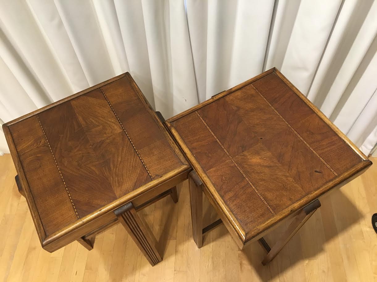 Antique Wooden Side Tables