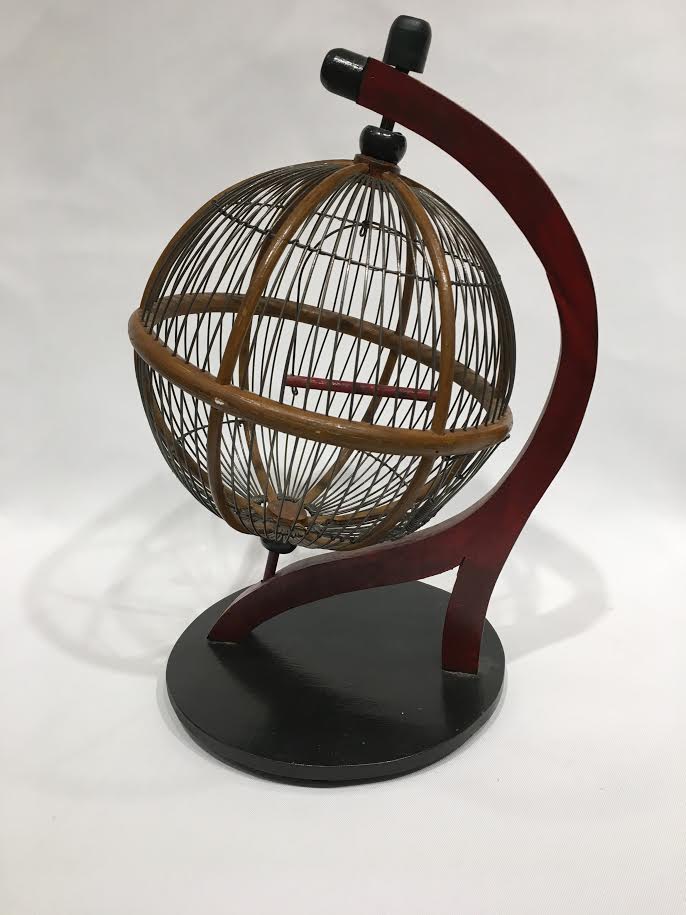 Vintage Globe Bird Cage