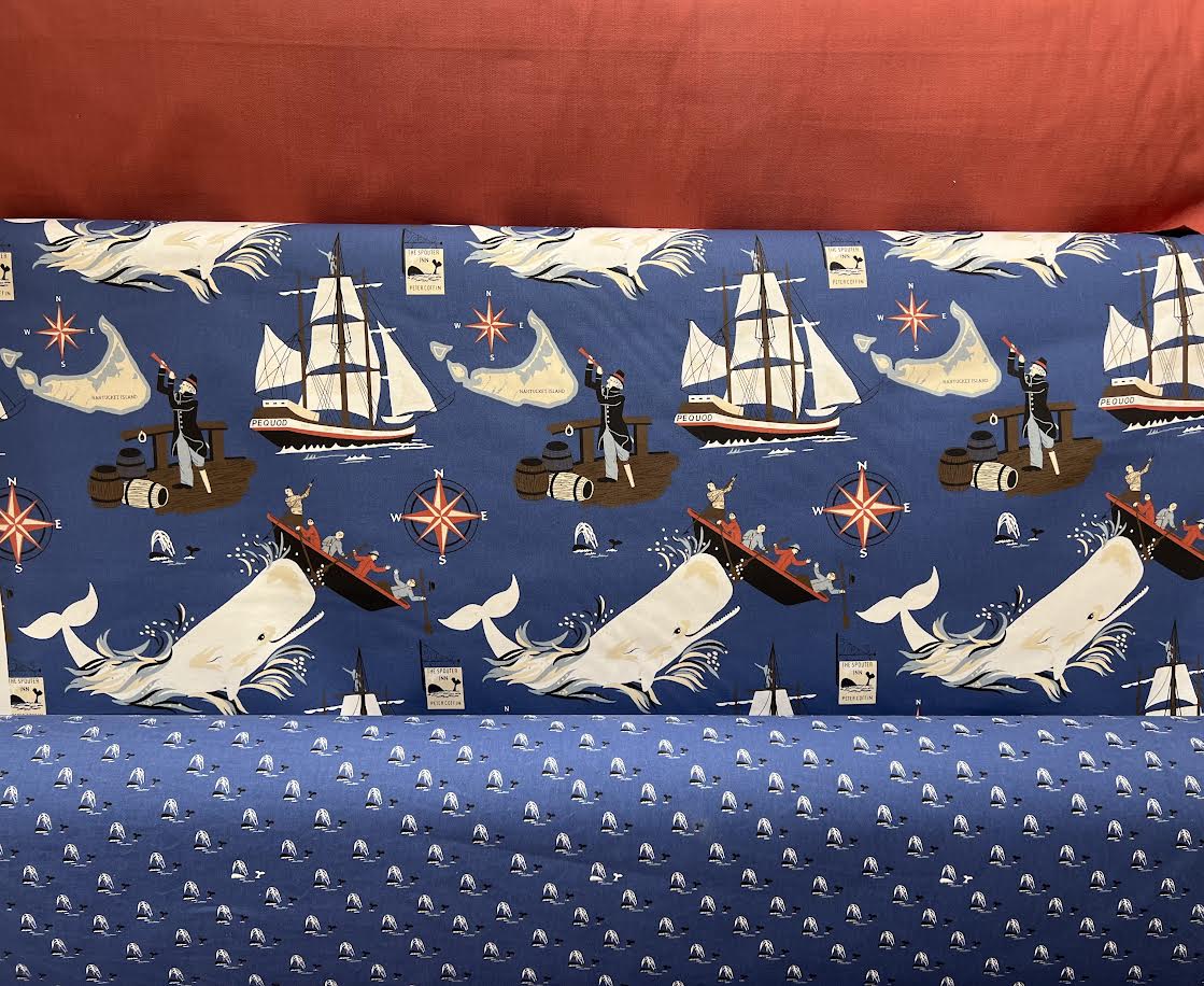 WD Moby Dick Toile Fabric – Weatherly Design