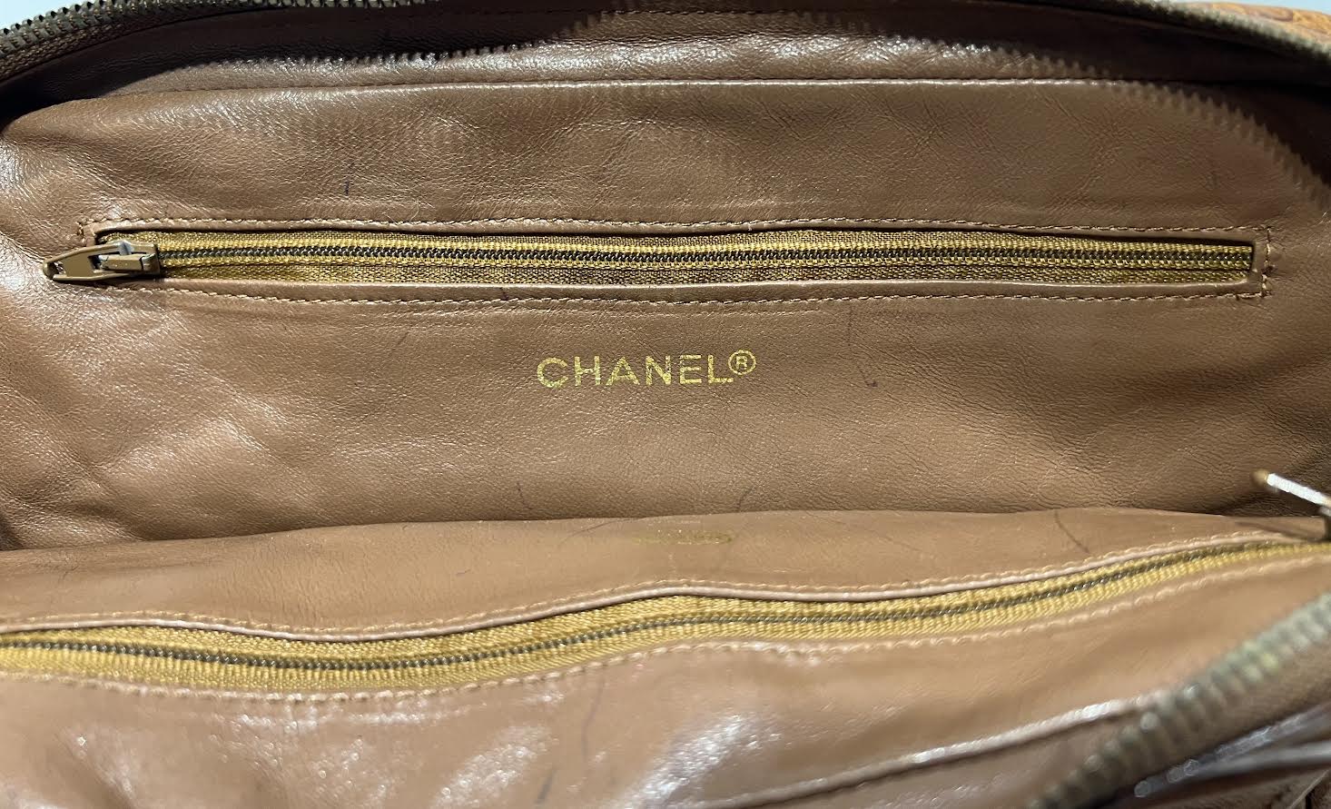 chanel vintage tote bag