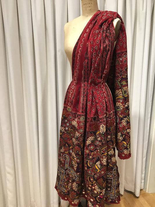Vintage Shisha Embroidered Textile