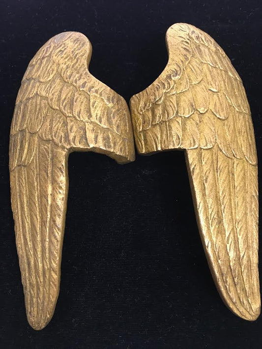 Antique Bronze Wing Tie-backs
